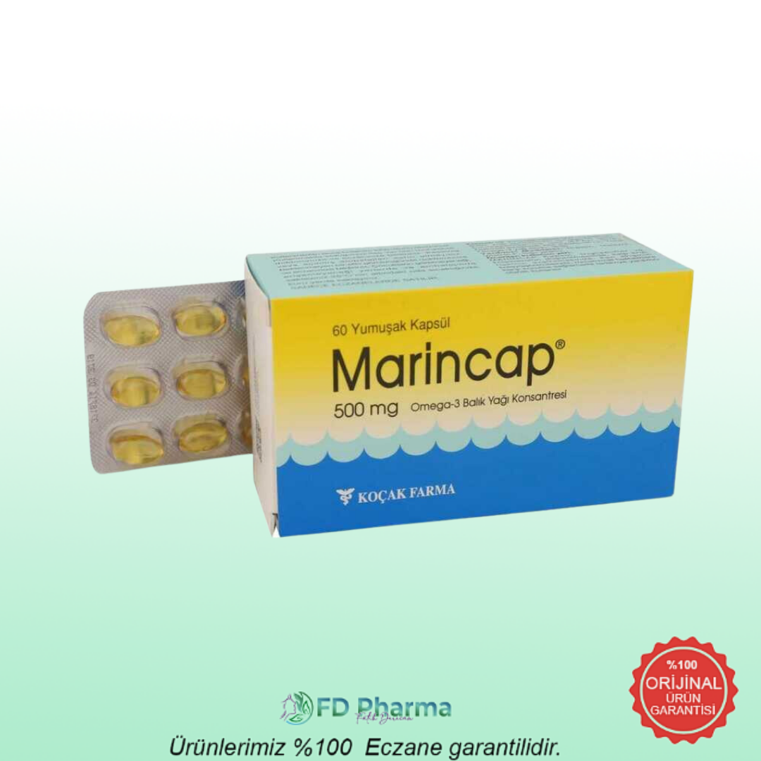 Marincap 500mg omega 3 - 60 kapsül