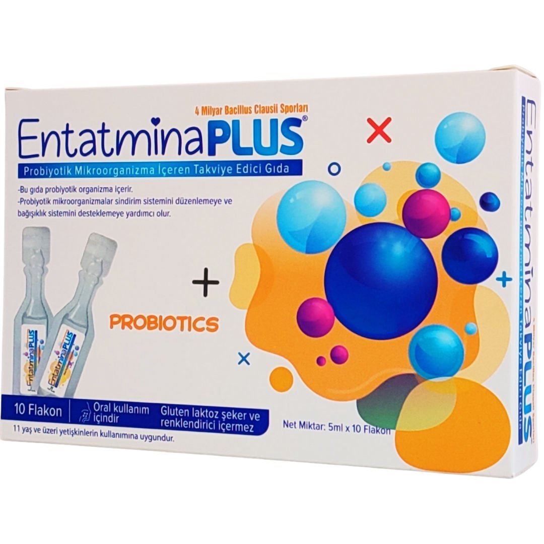 Entatmina Plus Yetişkinler İçin Probiyotik 10 Flakon