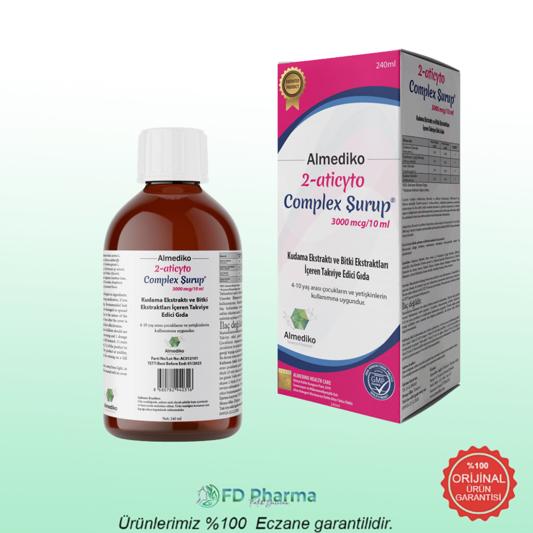 Almediko 2-Aticyto Complex Şurup 240 ml