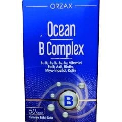 Orzax Ocean B Complex 50 Kapsül