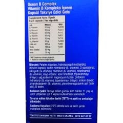 Orzax Ocean B Complex 50 Kapsül