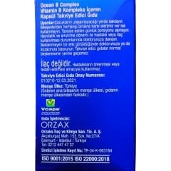 Orzax Ocean B Complex 50 Kapsül