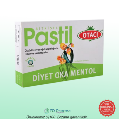 Otacı Oka Mentol Diyet Pastil 16 Adet