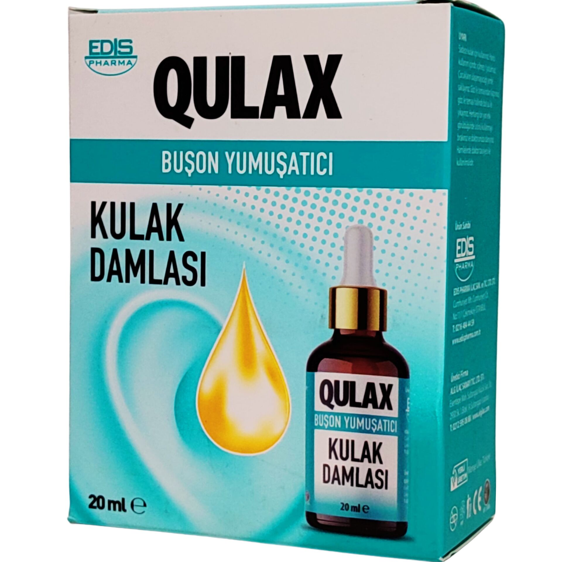 Qulax Buşon Yumuşatıcı Kulak Damlası 20 ml