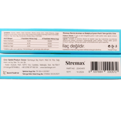 Snt Stremax Pastil Menthol 24 lü