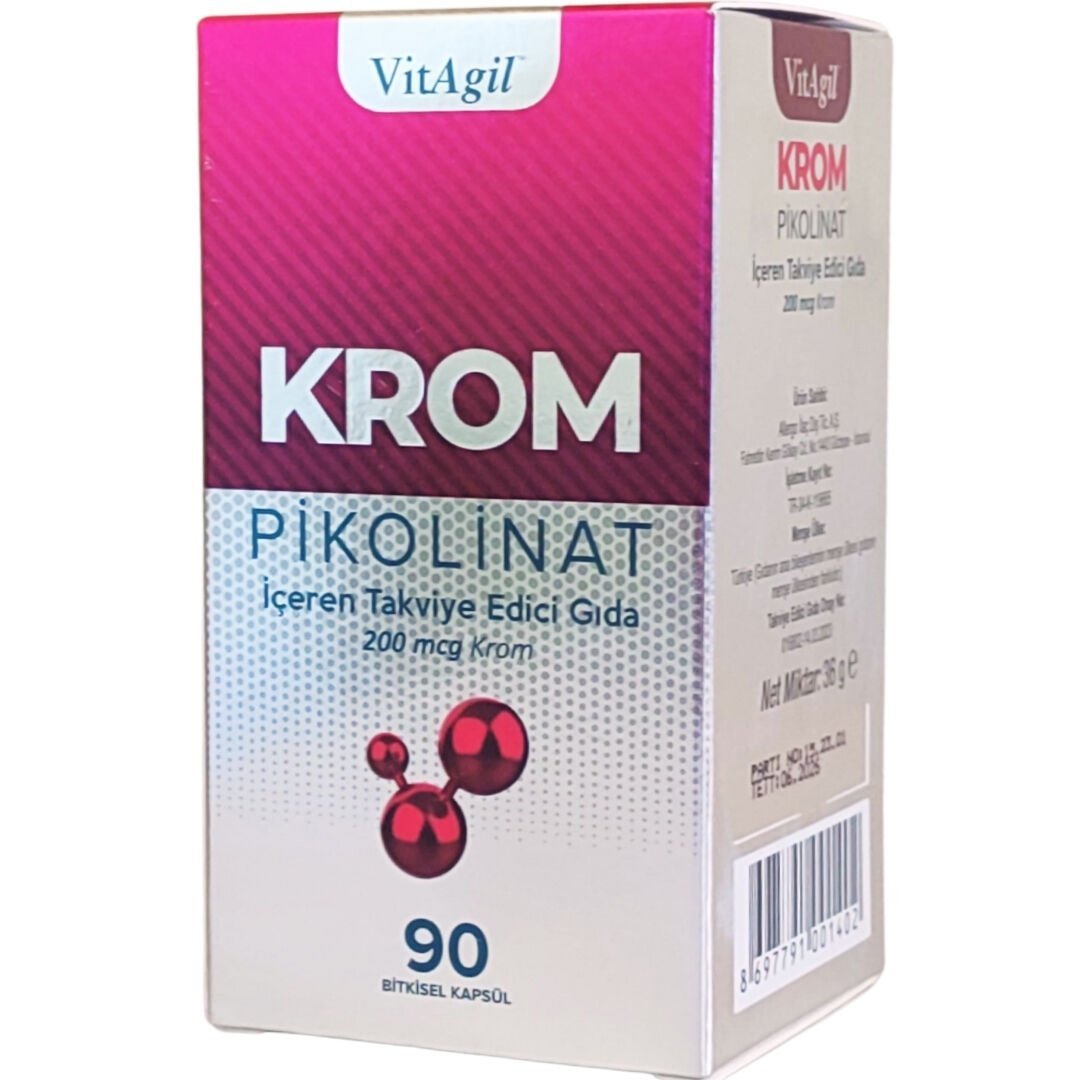 Vitagil Krom Pikolinat 90 Kapsül