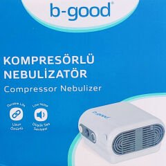 B-Good Nebulizatör Cihazı Kompresörlü Çantalı