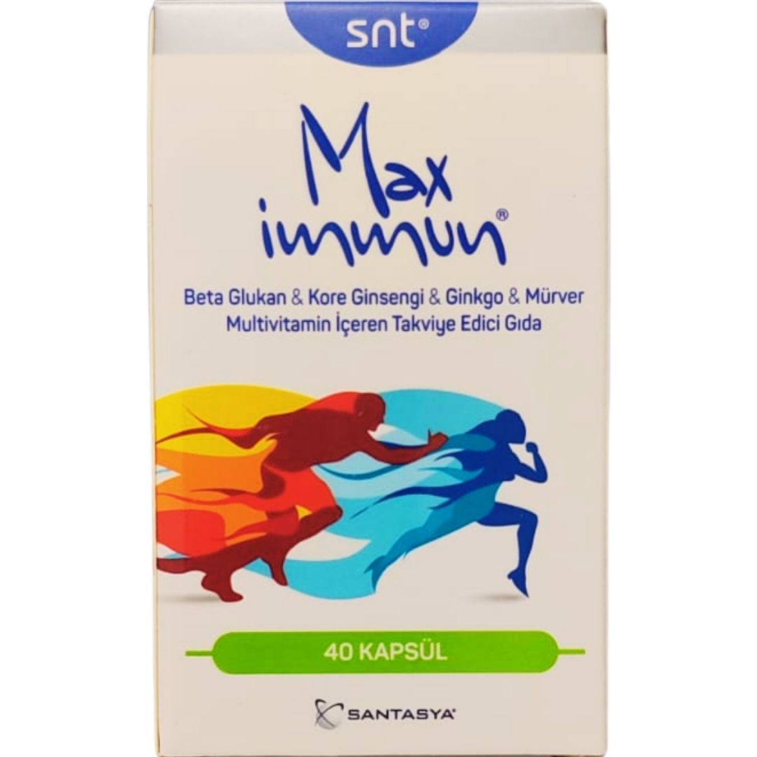 Max Immun Takviye Edici Gıda 40 Kapsül
