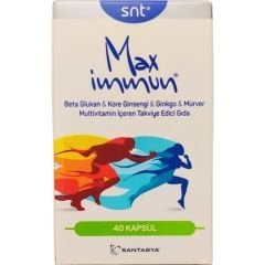 Max Immun Takviye Edici Gıda 40 Kapsül