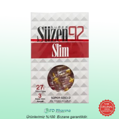 Süzen 92 Slim Filtreli Ağızlık 30'lu