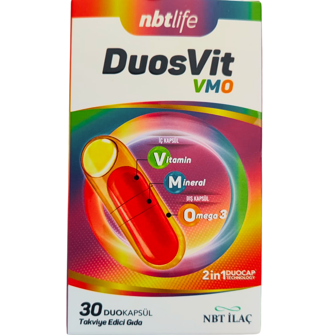 Nbtlife DuosVit VMO 30 Duo Kapsül
