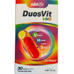 Nbtlife DuosVit VMO 30 Duo Kapsül