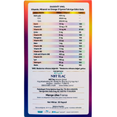 Nbtlife DuosVit VMO 30 Duo Kapsül