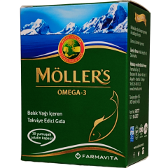 Möller's Omega-3 30 Kapsül
