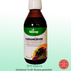 Hünnap Karamürver Propolis C Vitamini ve D3 Vitamini İçeren Sıvı Takviye Edici Gıda 150 ml