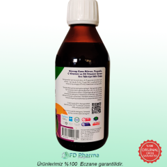 Hünnap Karamürver Propolis C Vitamini ve D3 Vitamini İçeren Sıvı Takviye Edici Gıda 150 ml