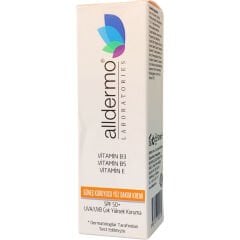 Alldermo Güneş Koruyucu Yüz Bakım Kremi SPF50+ 50 ml