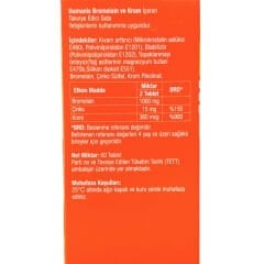 Humanis Bromelain + Krom 60 Tablet