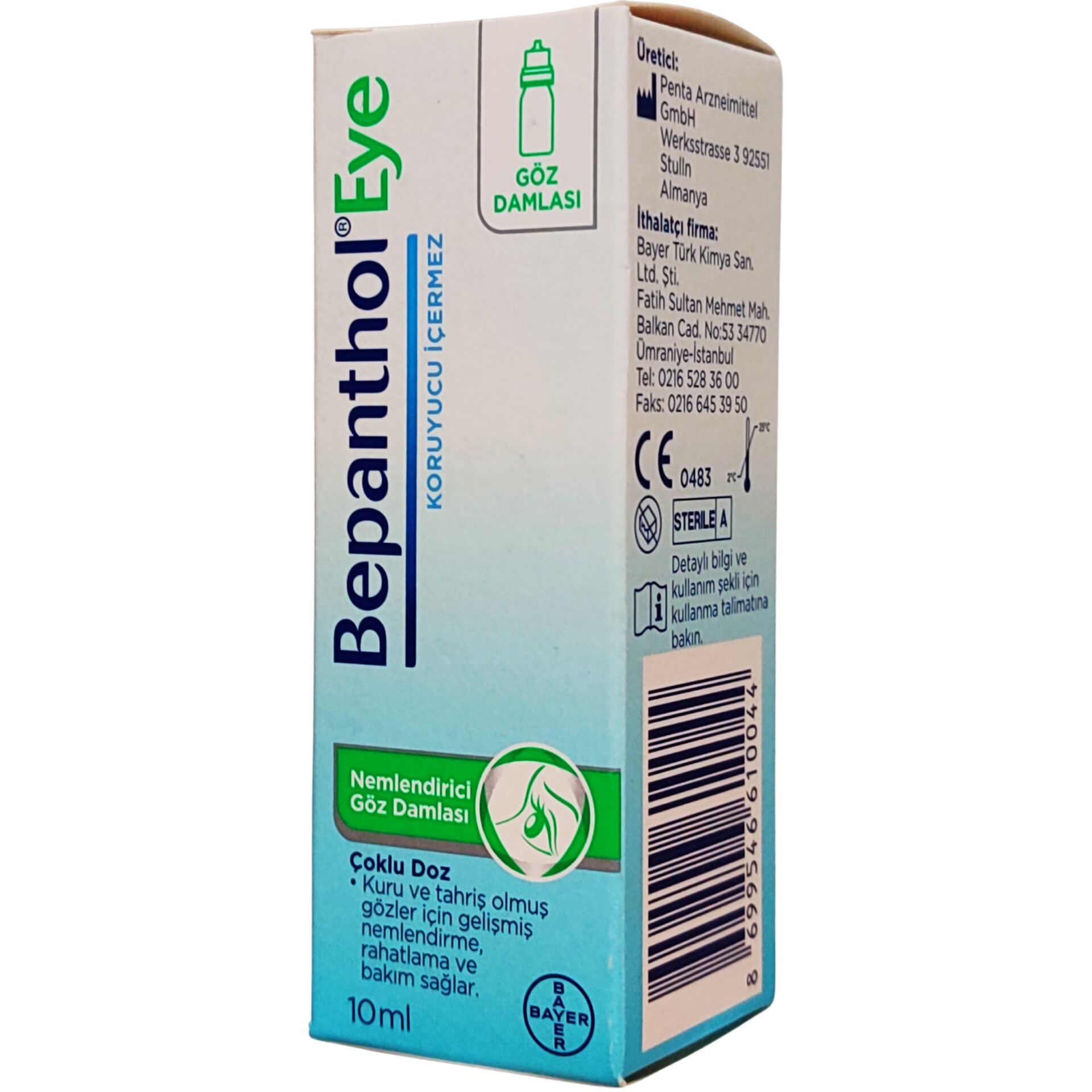 Bepanthol Eye Göz Damlası 10 ml