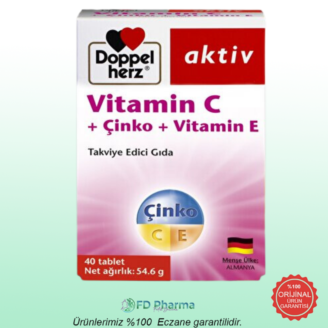 Doppelherz Biotin + L-Sistein + Çinko 30 Kapsül