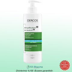 Vichy Dercos Anti-Dandruff Şampuan Kepek Karşıtı Normal ve Yağlı Saçlar İçin 390 ml