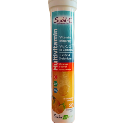 Suda Vitamin Multivitamin Orange 20 Efervesan Tablet