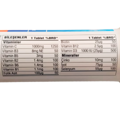 Suda Vitamin Multivitamin Orange 20 Efervesan Tablet