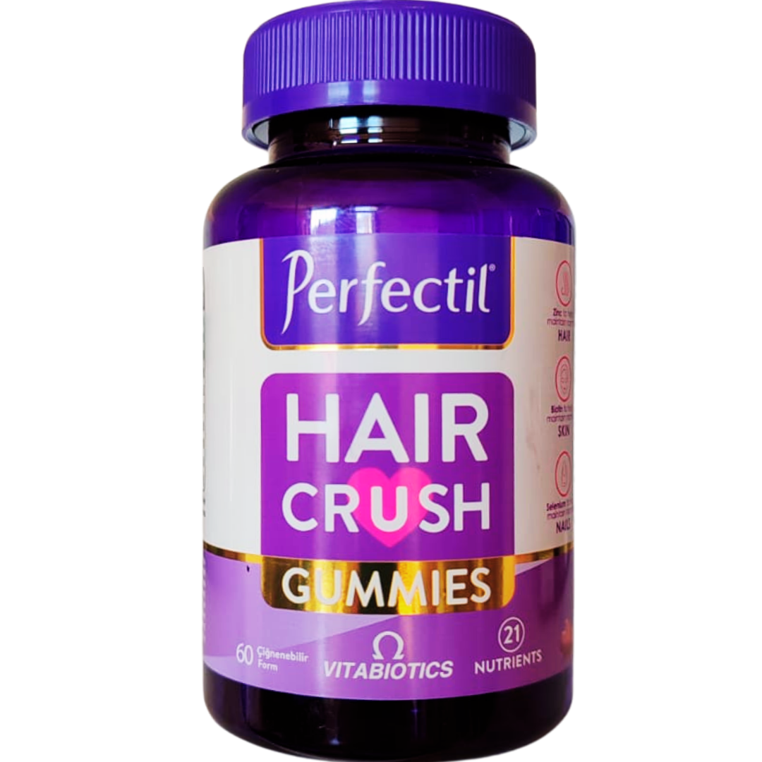 Vitabiotics Perfectil Hair Crush Gummies 60 Çiğneme Tablet