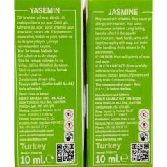 Kırıntı Yasemin Buhurdanlık Esansı 10 ml