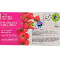 The Humble Co Kids Diş Macunu Çilek Aromalı 75 ml