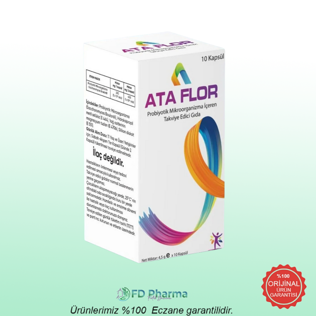 Ata Flor Probiyotik 10 Kapsül