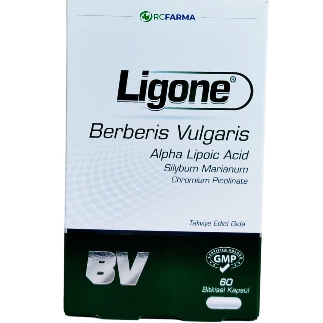 Ligone Berberin Berberis Vulgaris 60 Kapsül
