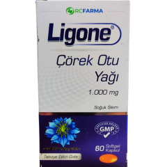 Ligone Çörek Otu Yağı Soğuk Sıkım 60 Kapsül