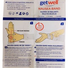 Getwell Nausea Bulantı Bilekliği Yetişkin - Mor