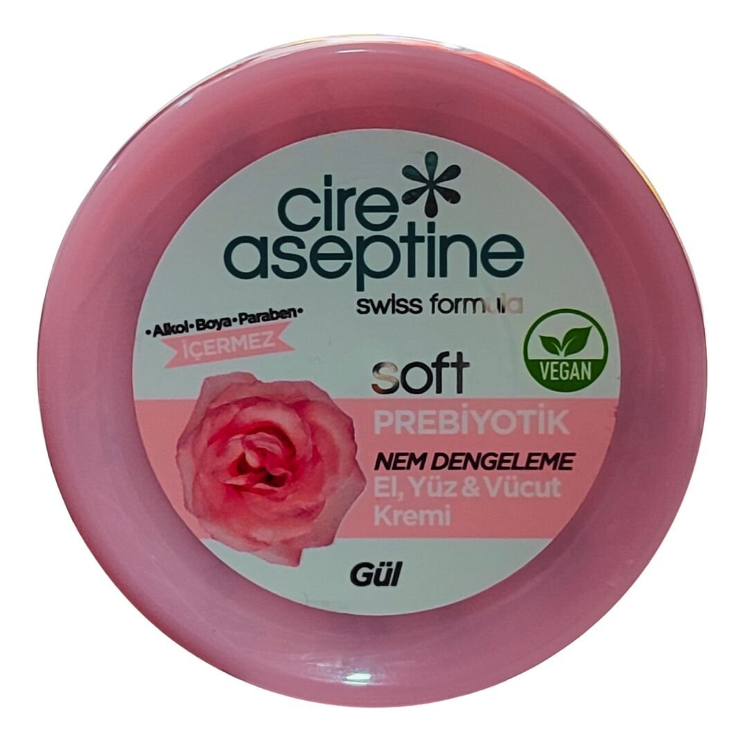 Cire Aseptine Soft Prebiyotik Gül Krem 100 ml