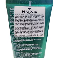 Nuxe Nuxiriance Ultra Creme Mains Anti Age Leke ve Yaşlanma Karşıtı El Kremi 75 ml