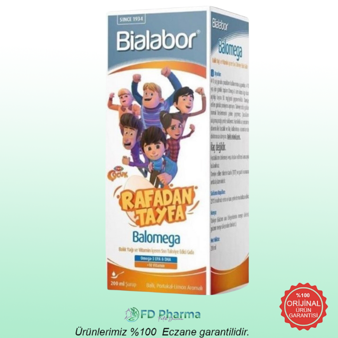 Bialabor Balomega Şurup 200 ml - Rafadan Tayfa