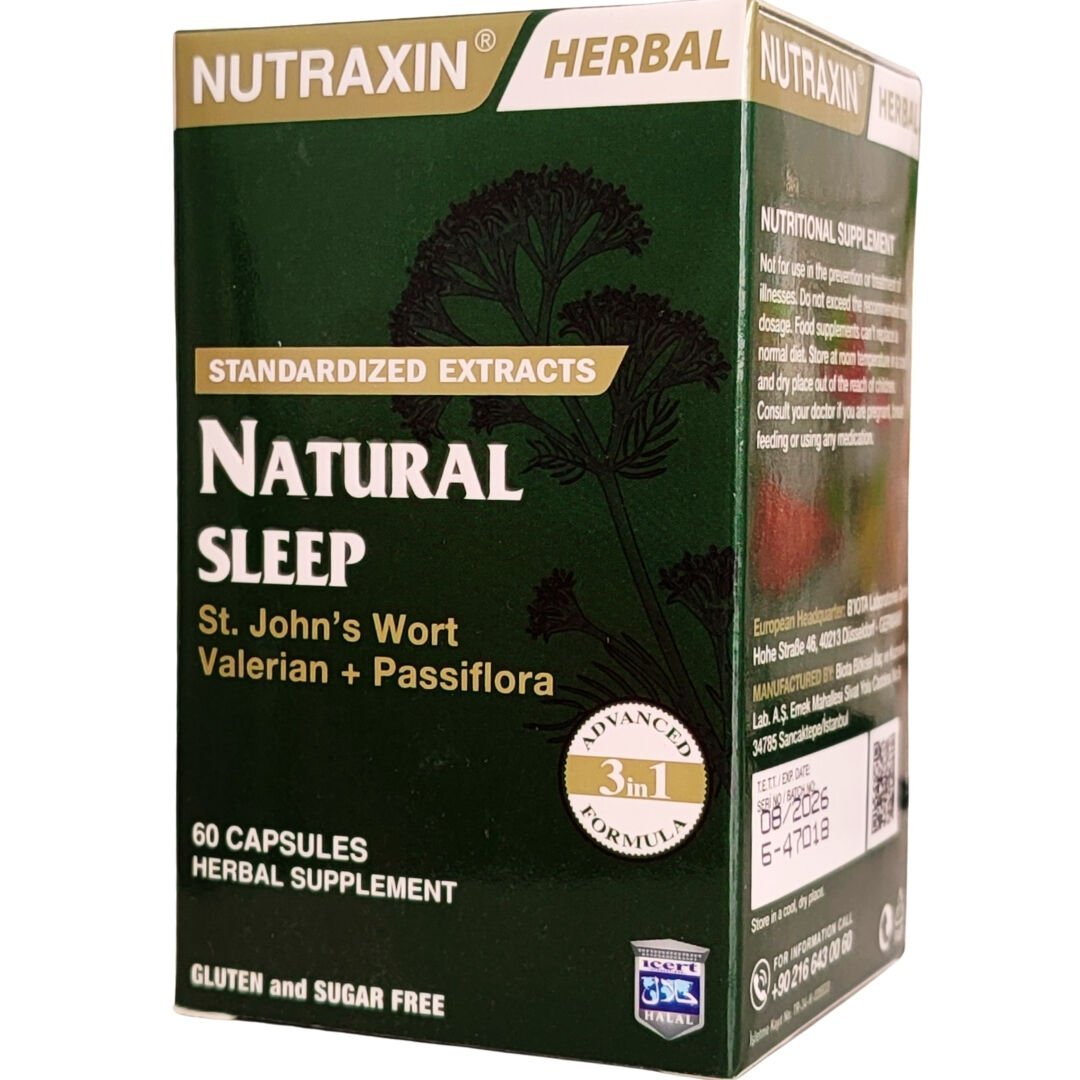 Nutraxin Naturel Sleep 60 Kapsül