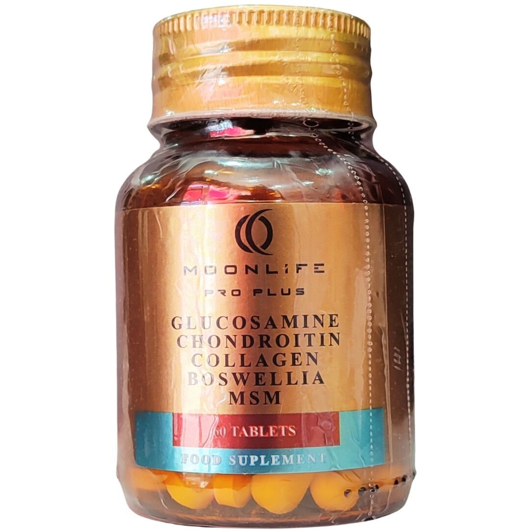 Moonlife Glucosamine Chondroitin Collagen Boswella MSM 60 Tablet