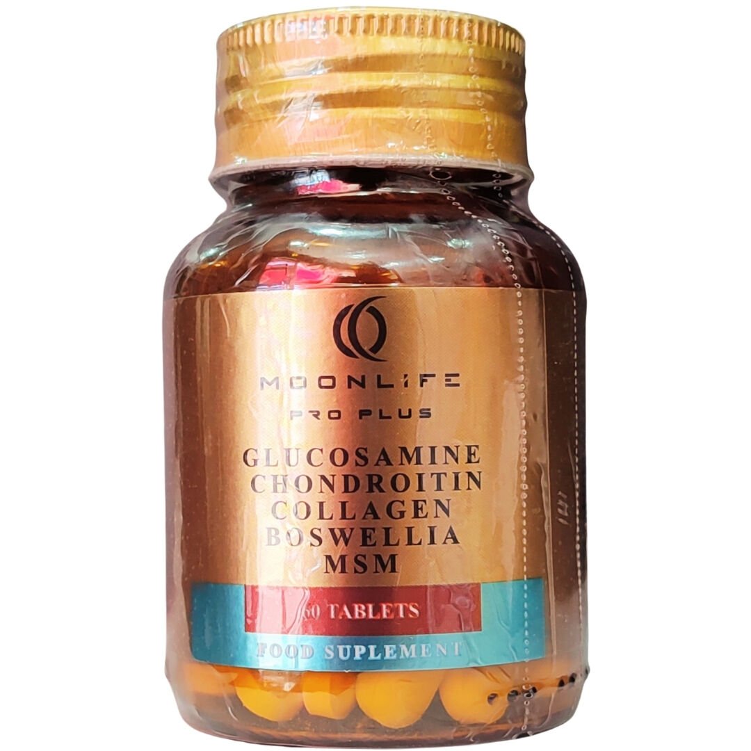 Moonlife Glucosamine Chondroitin Collagen Boswella MSM 60 Tablet