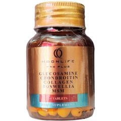 Moonlife Glucosamine Chondroitin Collagen Boswella MSM 60 Tablet