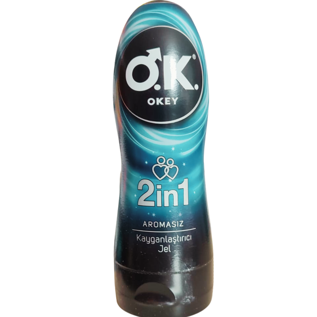 Okey 2 in 1 Aromasız Kayganlaştırıcı 200 ml