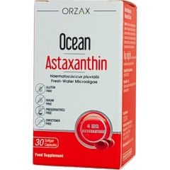 Orzax Ocean Astaksantin 30 Kapsül