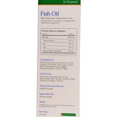 Dr. Thomson Omega-3 Fish Oil Portakal Aromalı 150ml