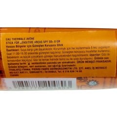 Avene Hassas Bölgeler İçin Güneş Koruyucu Stick Spf50 8 gr