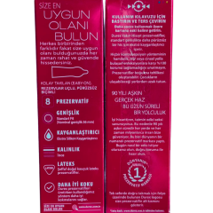 Durex Yakın Hisset Standart Fit 8'li Prezervatif