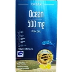 Ocean Omega 3 Balık Yağı 500 mg 60 Kapsül