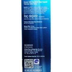 Ocean Omega 3 Balık Yağı 500 mg 60 Kapsül