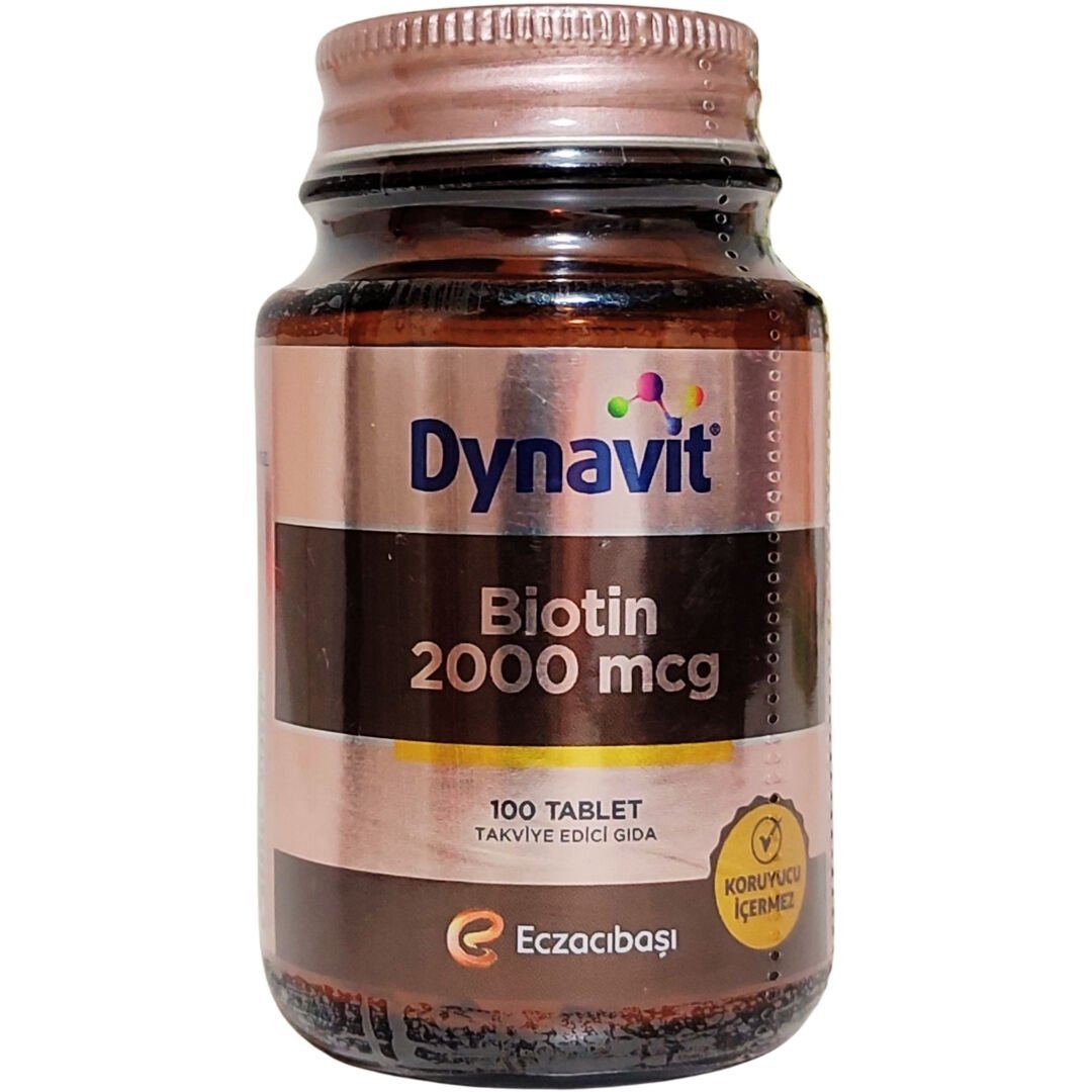 Dynavit Biotin 2000 mcg 100 Tablet