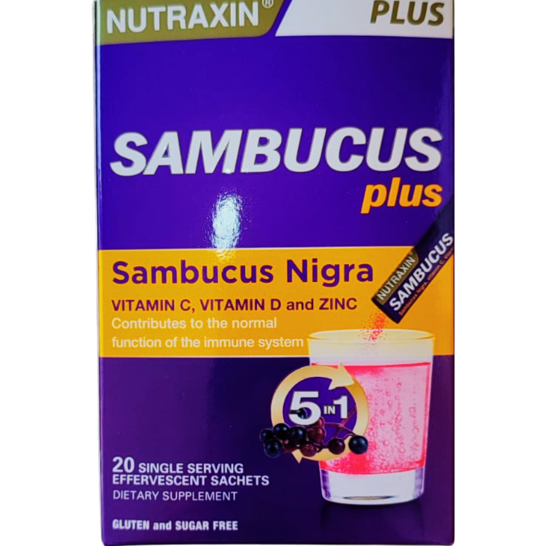 Nutraxin Sambucus Plus Efervesan Saşe 20 Tablet